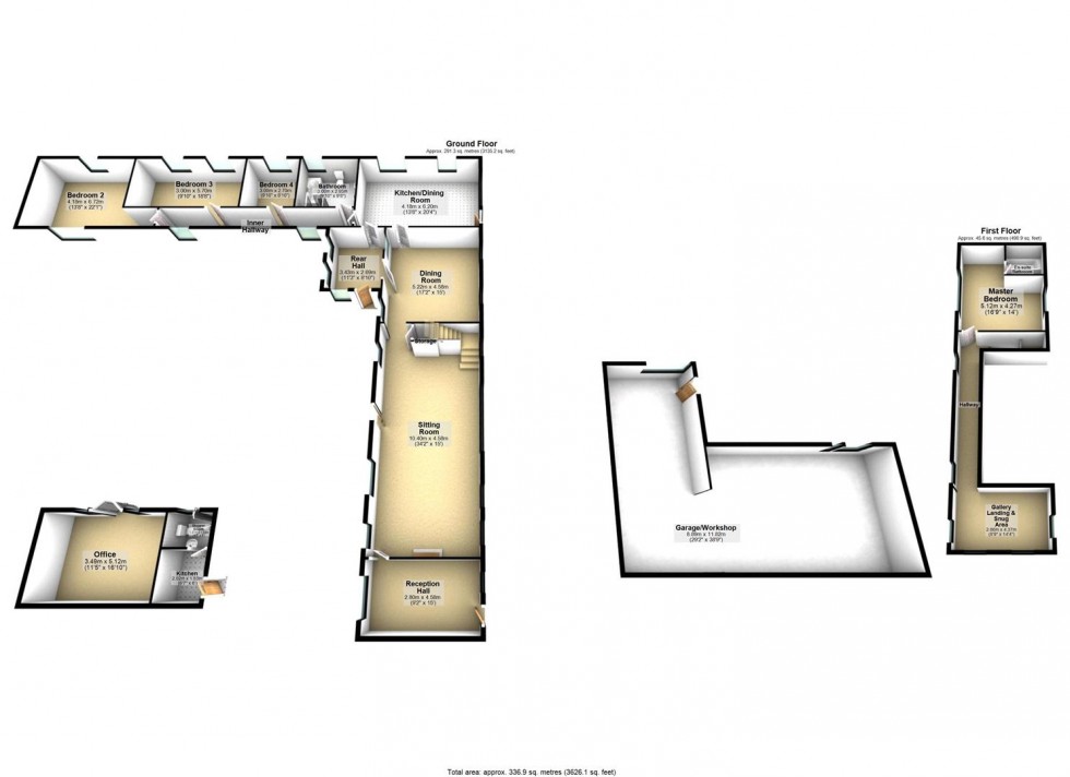 Floorplan for Moor Lane, South Duffield