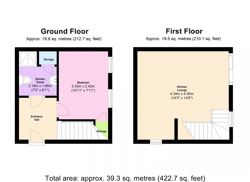 Floorplan for Clog Mill Gardens, Selby